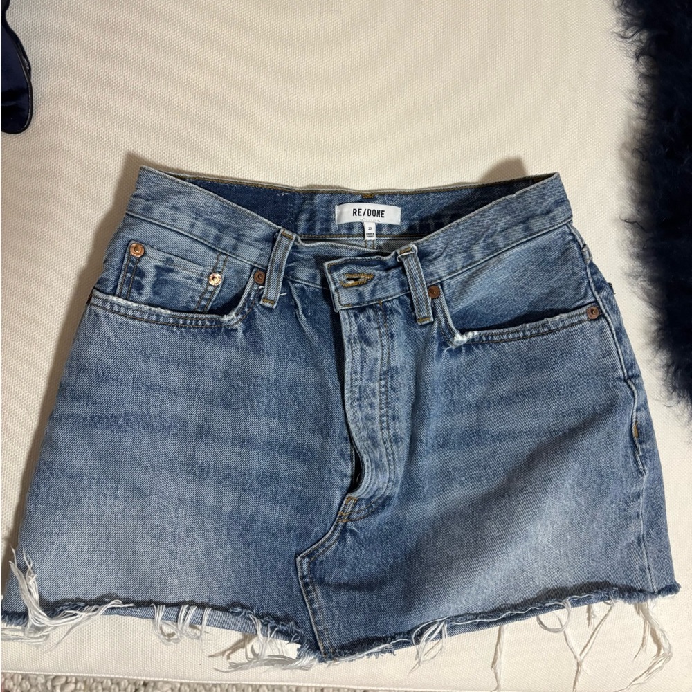 Redone Jean skirt size 27